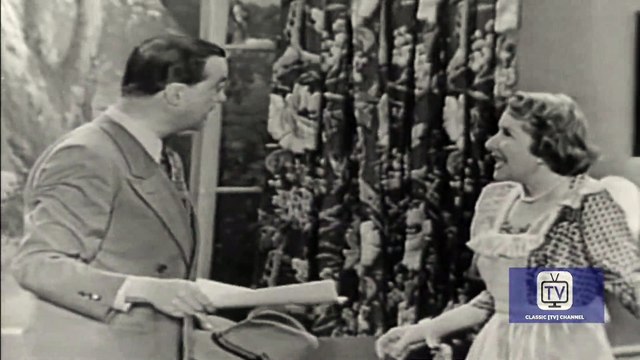 Burns and Allen - Season 1 - Episode 12 - Income tax Man | George Burns, Gracie Allen