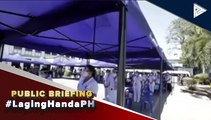 Mahigit 1,000 frontliners at pasyente sa isang ospital sa Pangasinan, tumanggap ng tulong mula kay Sen. Bong Go