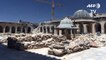استمرار ترميم الجامع الأموي الكبير في حلب
