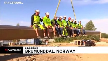 النرويج تشيد أطول برج خشبي في العالم