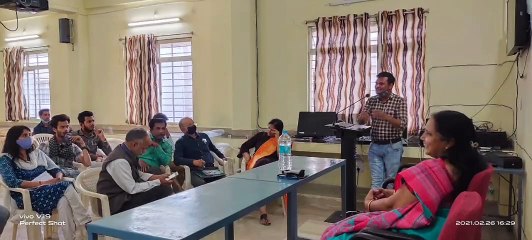 कालेज को नेक में श्रेष्ठ ग्रेड दिलाने व स्वर्ण जयंती समारोह आयोजन की तैयारियां