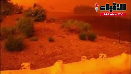 في فيديو حقيقي حرائق تحول الأرض إلىقطعة من المريخ