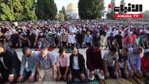 المسلمون يؤدون صلاة عيد الأضحى في المسجد الأقصى