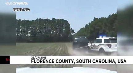 شاهد_ مطاردة _هوليودية_ لامرأة في كارولينا الجنوبية _ Euronews