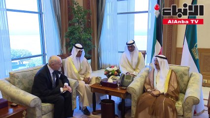 صاحب السمو الأمير يستقبل مدير المنظمة الدولية للهجرة وليام سوينغ