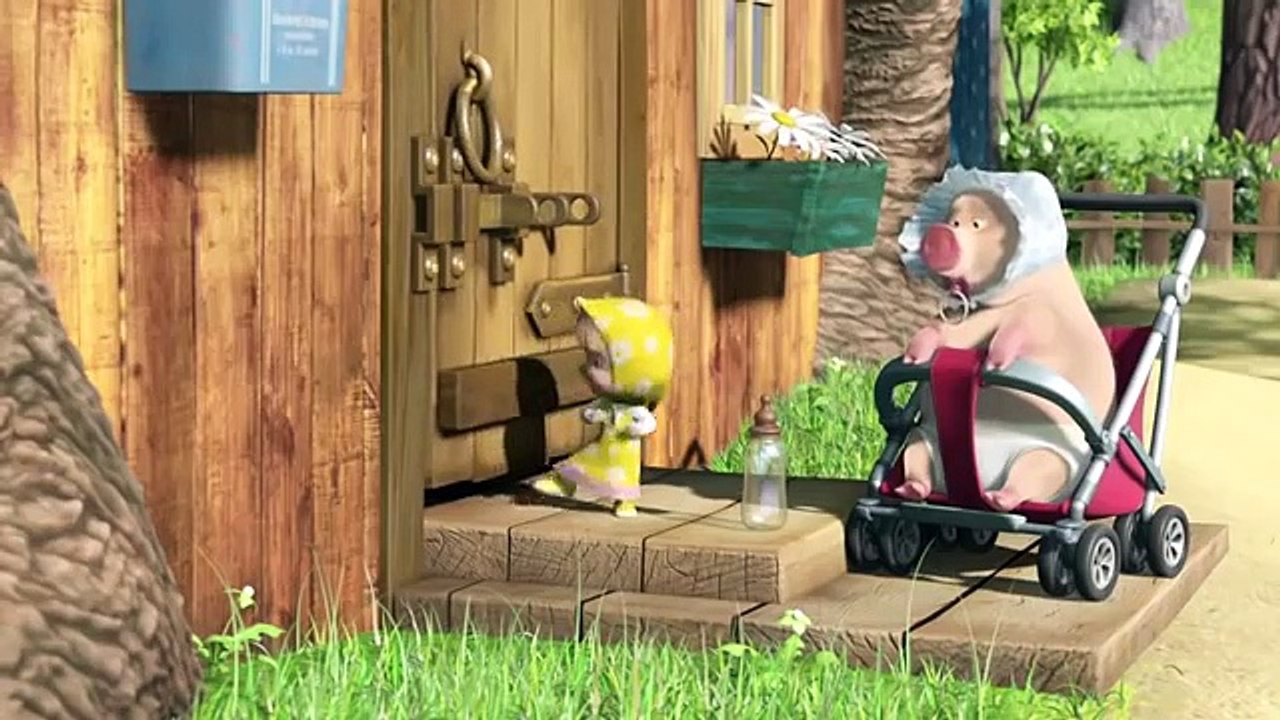 NEW!_‍♀️_TEDDY_BEAR,_TEDDY_BEAR_TURN_AROUND__Masha_and_the_Bear_Nursery_Rhymes_(360p)