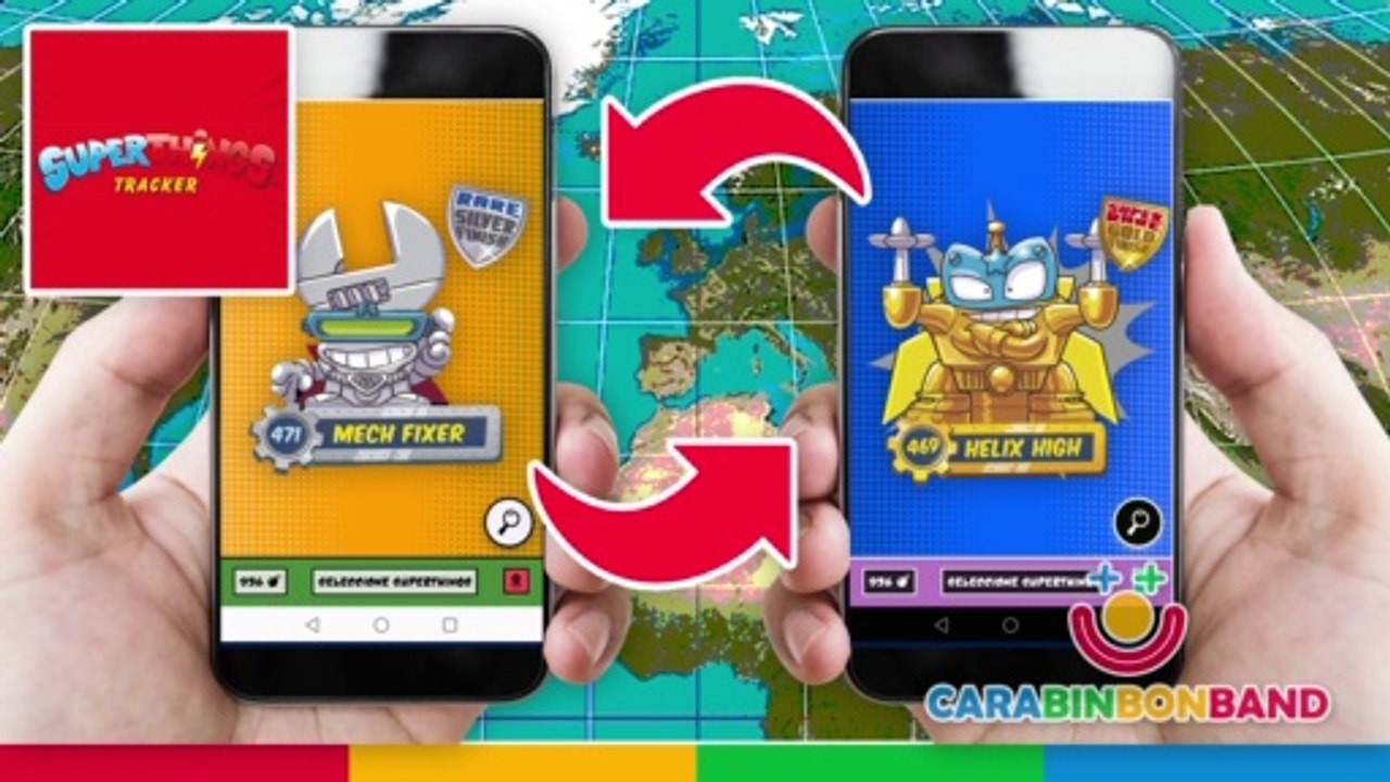 #SuperzingsTracker - APP para cambiar tus #SUPERTHINGS REPETIDOS - By CARA BIN BON BAND