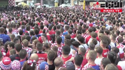 كرواتيا الحزينة فخورة بأبطالها على رغم الخسارة