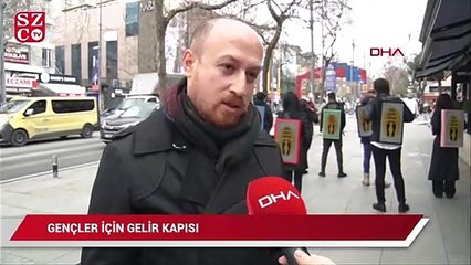 Sosyal medyaya yeni rakip: Yürüyen reklam panoları İstanbul'da