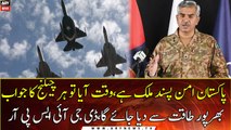 Pakistan shall respond with full might when challenged: DG ISPR