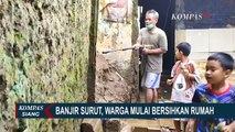 Banjir di Kebon Pala Surut, Warga Bersihkan Sampah yang Menumpuk