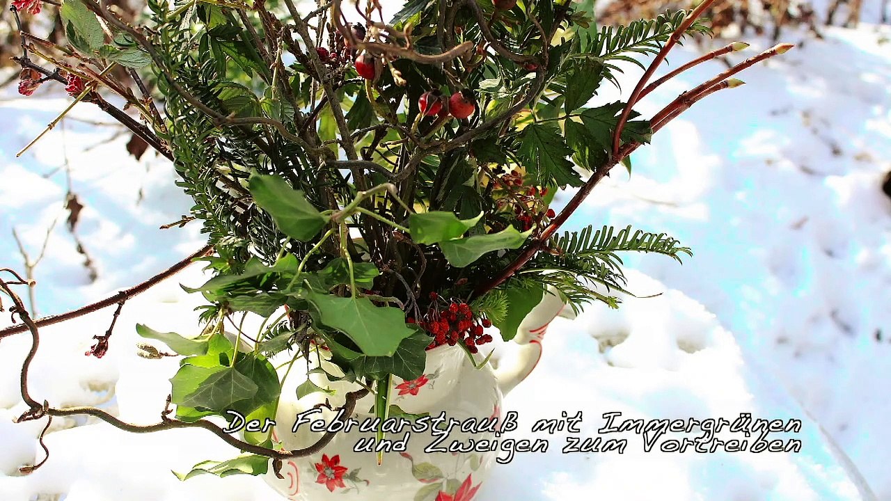 Februarstrauß - Alles zu seiner Zeit! Oder vielleicht doch nicht??