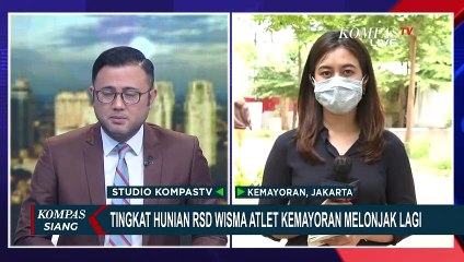 Jumlah Pasien Covid-19 di RSD Wisma Atlet Melonjak Lagi