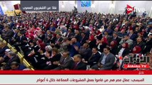 السيسي: تحديات السنوات الماضية تنوء بحملها الجبال.. وشعبنا سر صمودنا