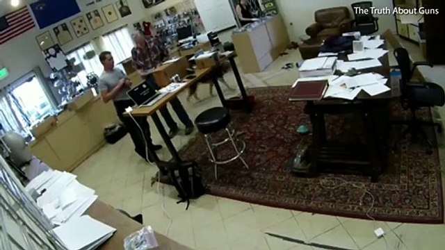 Man accidentally shoots himself in groin when he bends over