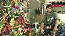 باردالو يحول النفايات لأعمال فنية