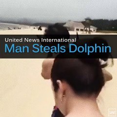 رجل يسرق شيئا لا يصدق من البحر!