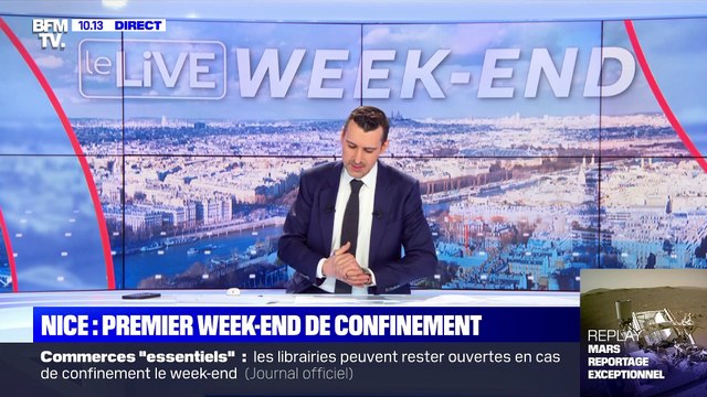 Confinement : Nice et Dunkerque villes mortes - 27/02