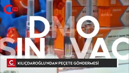 Kılıçdaroğlu'ndan peçete göndermesi