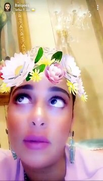 نقاش بلقيس فتحي مع اهل زوجها حول اختيار اسم المولود