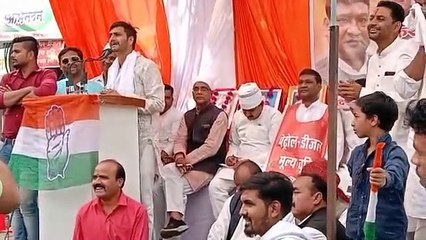 शाजापुर पहुंचे किसान यात्रा मोदी सरकार पर साधा निशाना