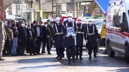 Pençe Kaplan Harekatı'nda şehit olan güvenlik korucusu toprağa verildi