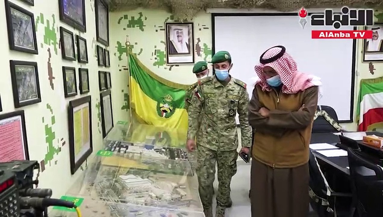 الفريق أول متقاعد الشيخ أحمد النواف نائب رئيس الحرس الوطني تفقد كتيبة حماية المنشآت الأولى بلواء الحماية بالحرس الوطني