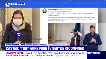 Jean Castex veut "tout faire pour éviter" un troisième confinement