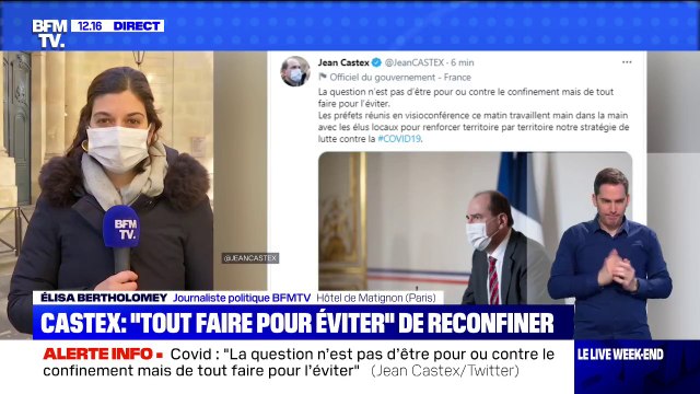 Jean Castex veut tout faire pour éviter un troisième confinement