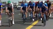 Cycling - UAE Tour 2021 - Adam Yates nasty crash on stage 7