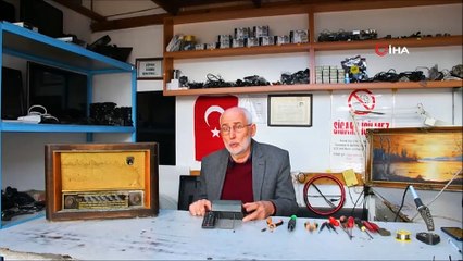 Yarım asırdır radyo ve televizyonları onarıyor
