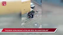 Uşak’ta 3 kadının çöpten atık yiyecek toplaması yürek burktu