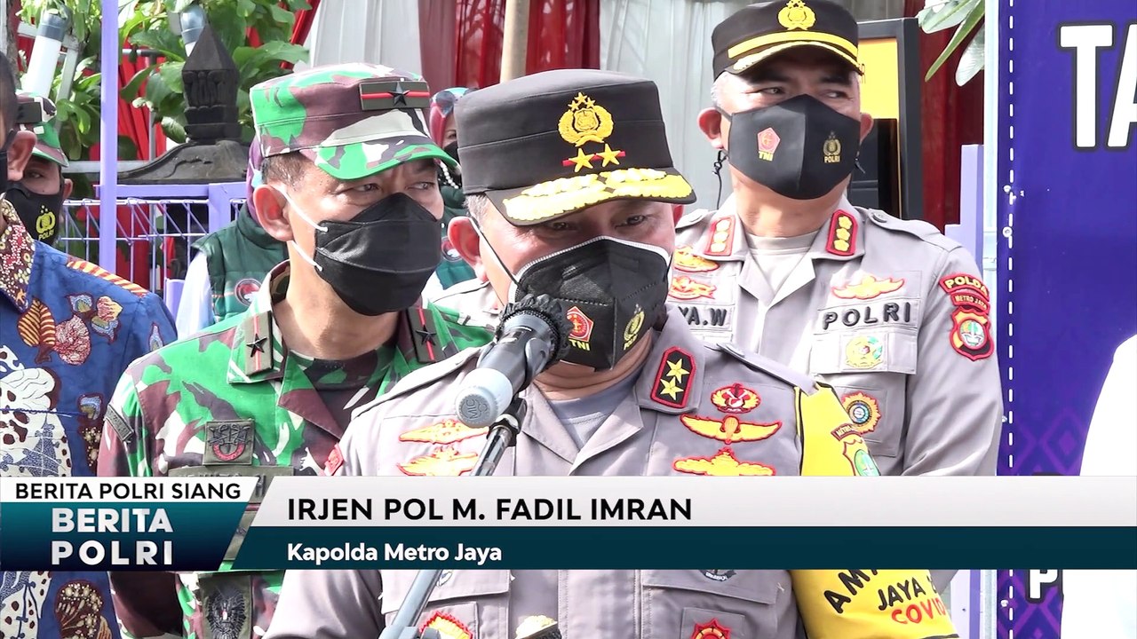 Berhasil Tekan Angka Covid -19, Kapolda Metro Kunjungi KTJ  Bojong Nangka