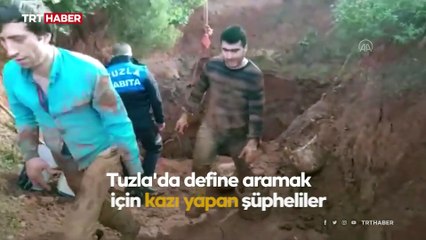 İstanbul'da zabıtadan definecilere suçüstü