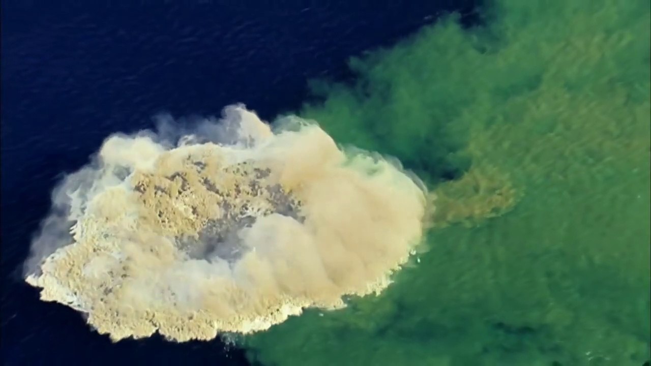 South Pacific | Mother Nature tries to create an island before your very first view