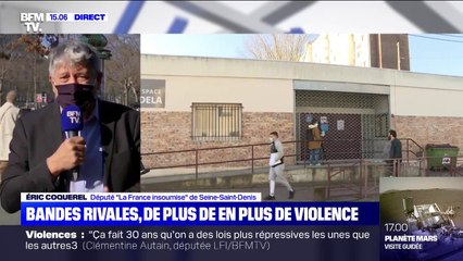 Bandes rivales: "Ne généralisons pas mais essayons de comprendre pourquoi ça dégénère", insiste Éric Coquerel (LFI)