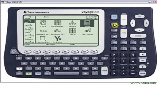 Tutoriales de Calculadora Voyage 200