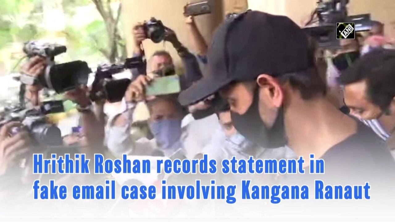 Hritihik Roshan records statement in fake email case involving Kangana Ranaut