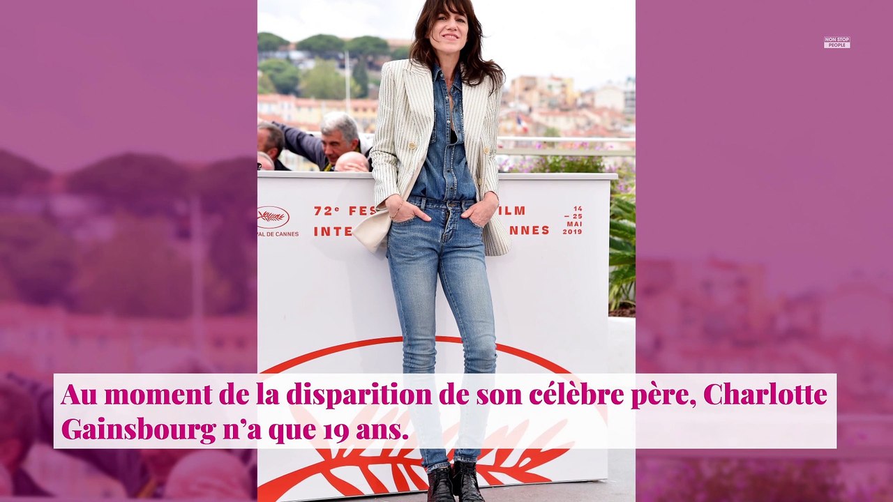Serge Gainsbourg atteint d’un cancer : Charlotte Gainsbourg se souvient du jour où elle l’a appris