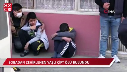 Sobadan zehirlenen yaşlı çift evlerinde ölü bulundu