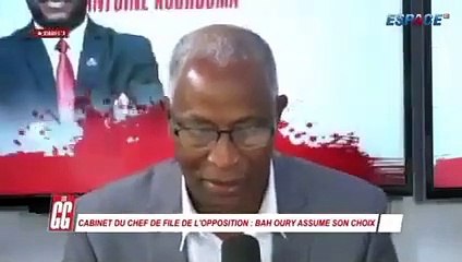 Bah Oury Président de l'UDRG à bâtons rompus dans les GG