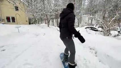 Snow Day evening commute.