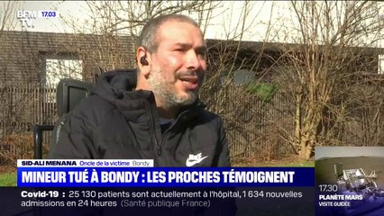 "C'est comme si je venais de perdre l'un de mes fils": L'oncle de l'adolescent tué à Bondy témoigne