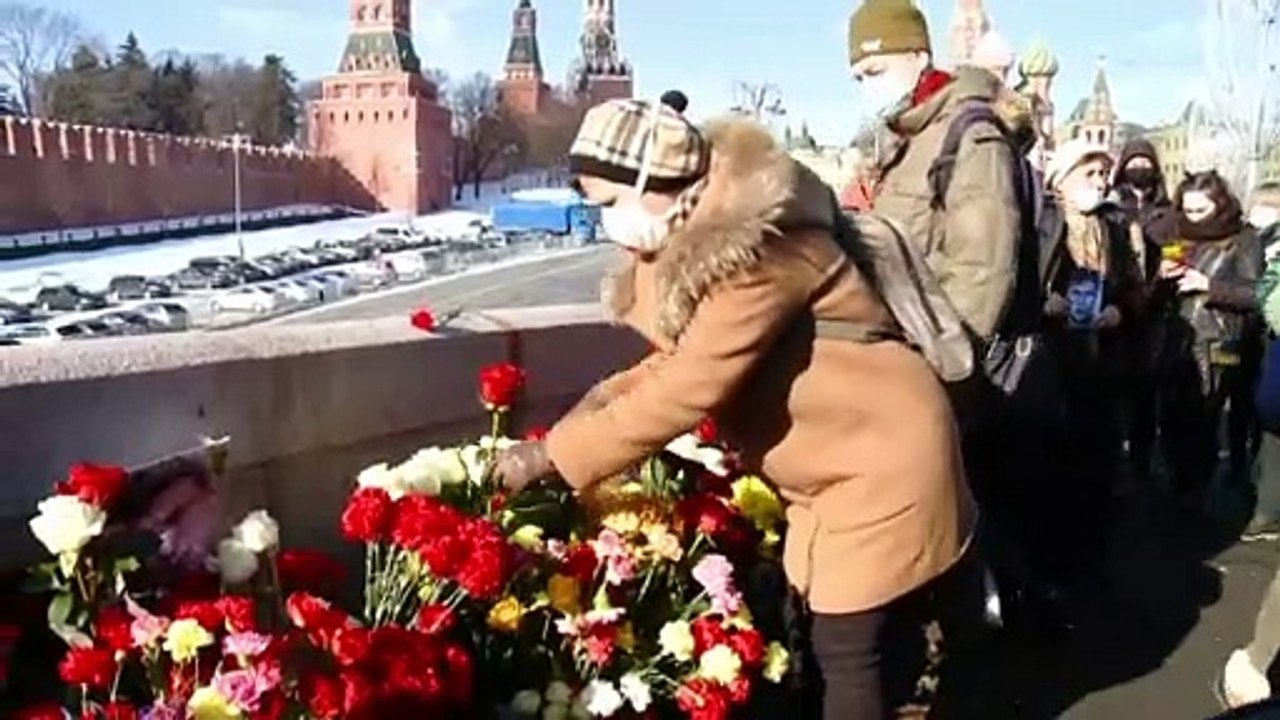 В России прошли акции памяти Бориса Немцова
