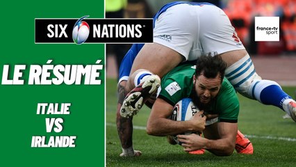 6 Nations 2021 : le résumé complet d'Italie - Irlande