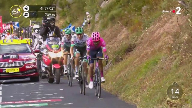TdF 2020, Etape 13 - Chatel-Guyon - Puy Mary Cantal (191,5 km), les 37 derniers kilomètres