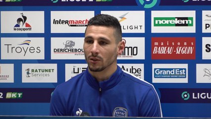 ESTAC 1-0 AC Ajaccio⎥Réaction de Yoann Touzghar