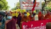 Monks Join Myanmar Anti-Coup Protests