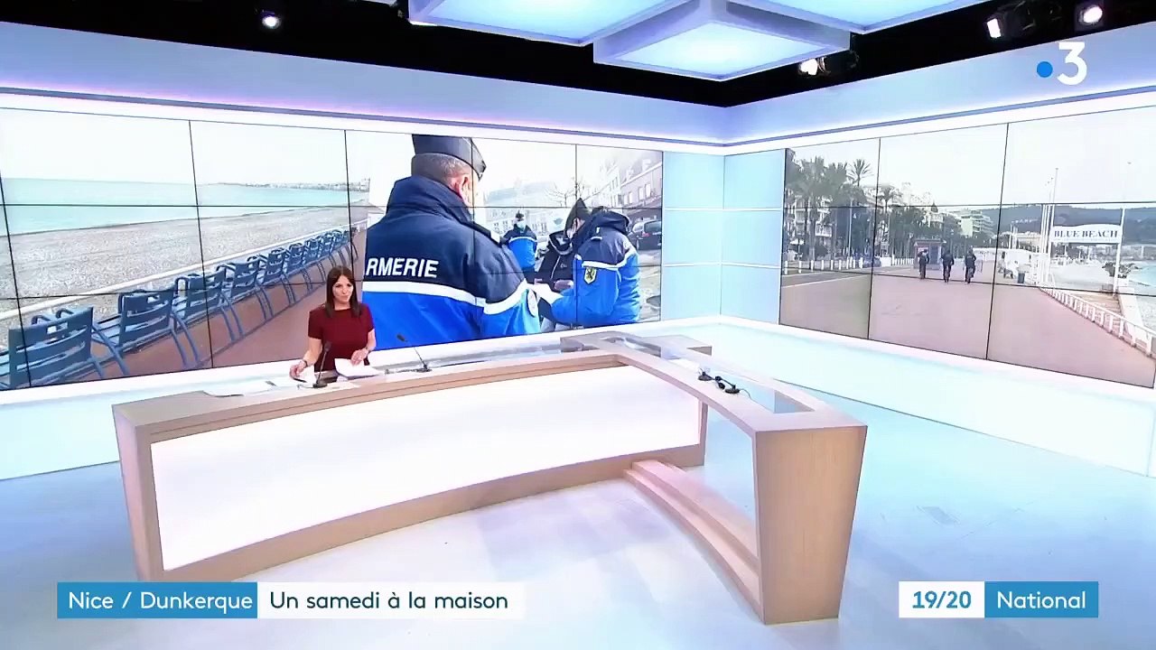 Confinement : un premier samedi à la maison dans les Alpes-Maritimes et à Dunkerque