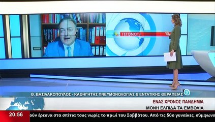 Ο Καθηγητής Πνευμονολογίας και Εντατικής Θεραπείας, Θεόδωρος Βασιλακόπουλος, στο Star